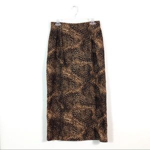 🌟SALE🌟 Briggs Animal Print Skirt 10